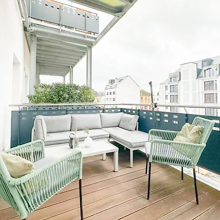 Modernes Trierer Cityloft Mit Grossem Balkon