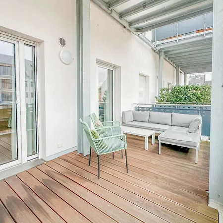 Modernes Trierer Cityloft Mit Grossem Balkon דירה *