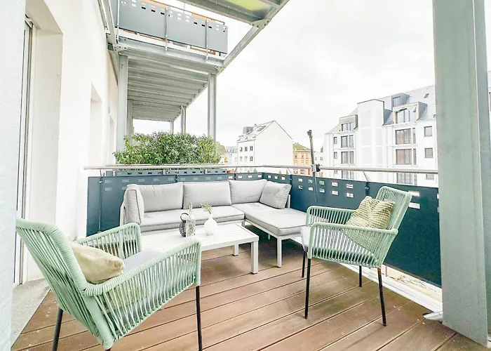 Modernes Trierer Cityloft Mit Grossem Balkon